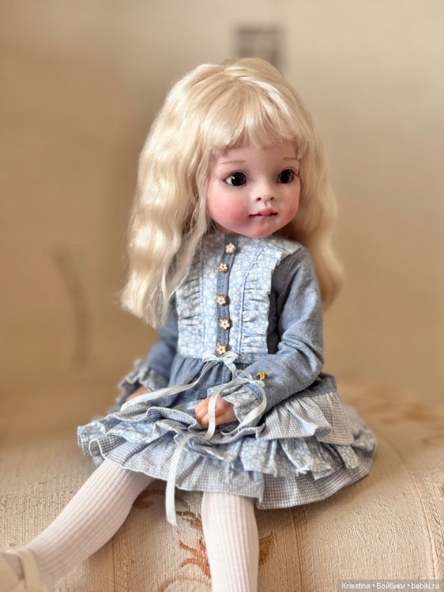 Милая малышка — ООАК (кастом куклы) (фото 5)