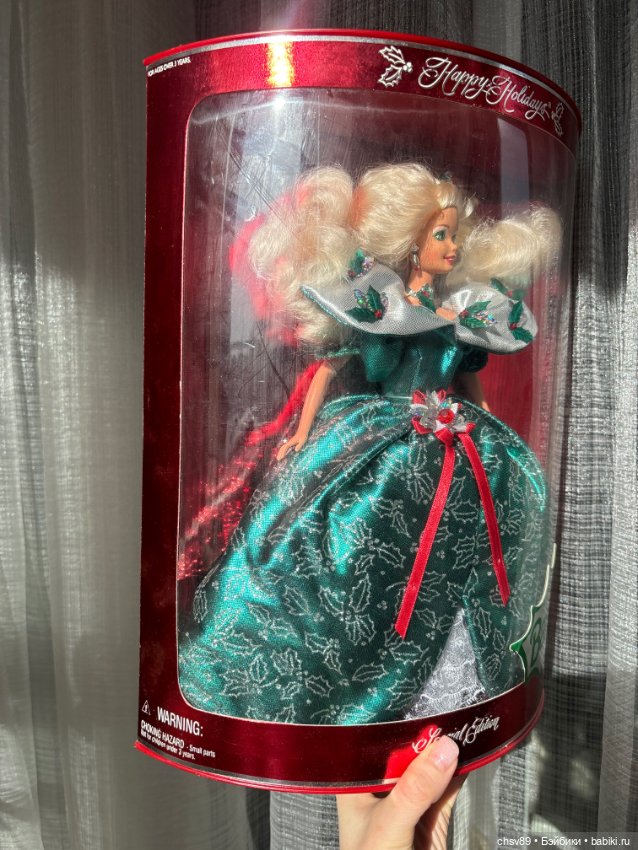 Barbie holiday 1995 — Винтажные куклы и игрушки детства (фото 3)