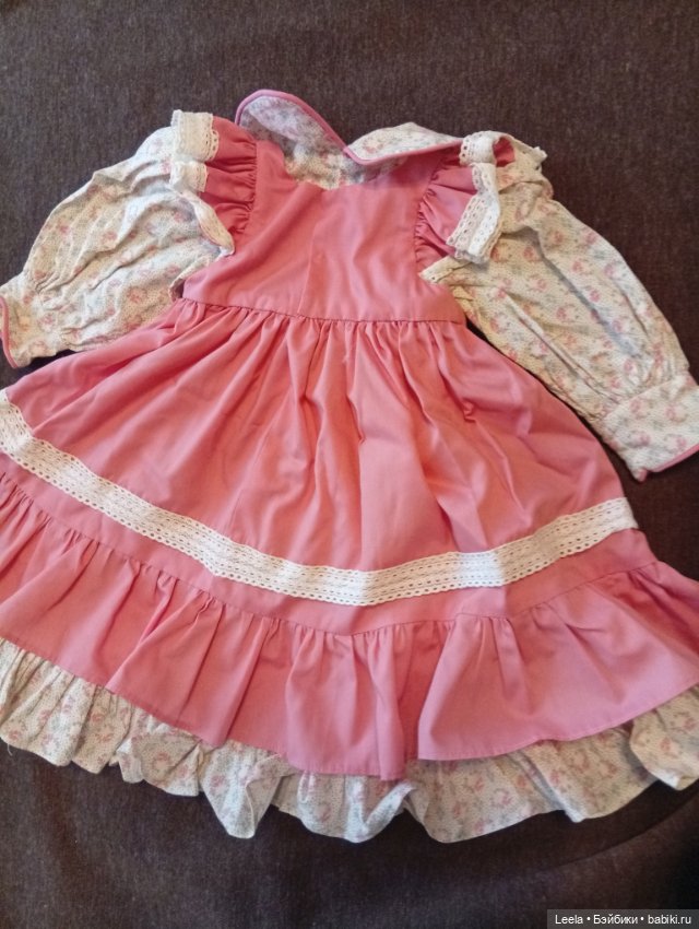 Винтажное платье — Другое для антикварных кукол (фото 3)