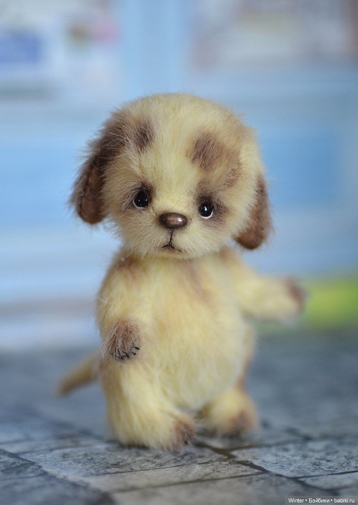 Щеночек Пиксель — Авторские игрушки (фото 5)