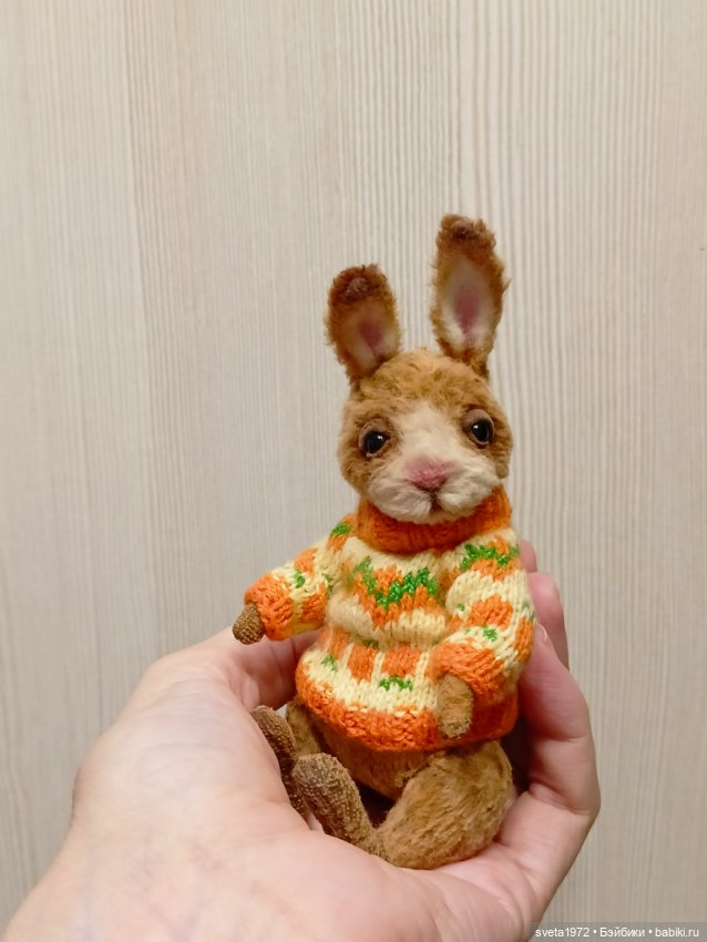 Заяц Сеня — Авторские игрушки