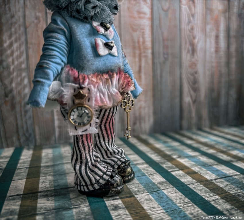 ООАК Кролик по мотивам Алисы (фото 2)