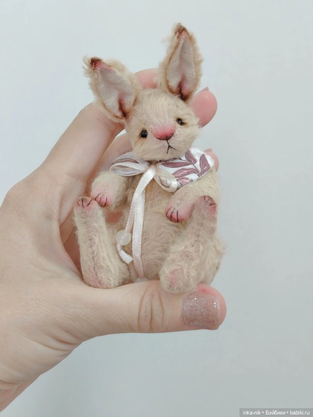 Мартовский зайка🐰 — Авторские игрушки (фото 2)