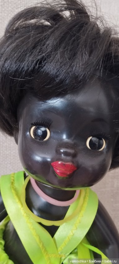 Негритянка Ленингрушка — Винтажные куклы и игрушки детства
