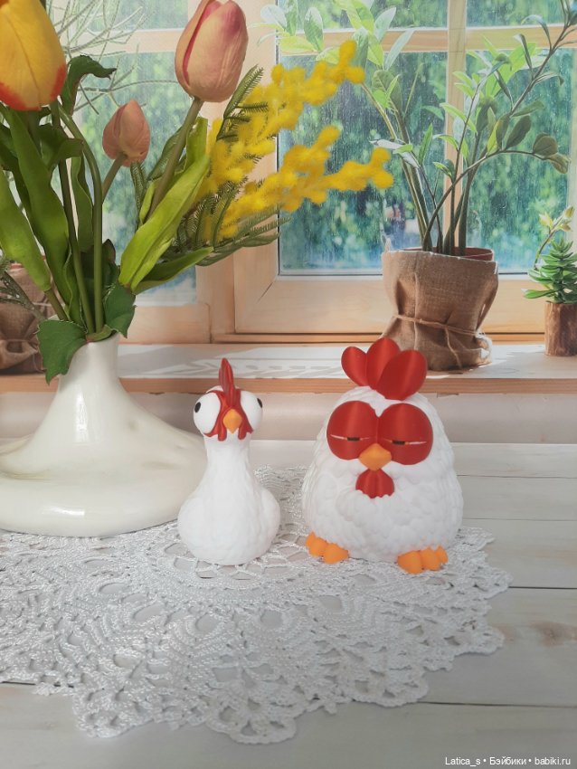 Петушок с курочкой — Аксессуары для кукольных фотосессий