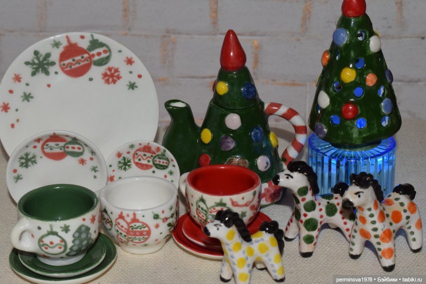 Чайный набор "Новогодний" 1 к 4 (фото 3)