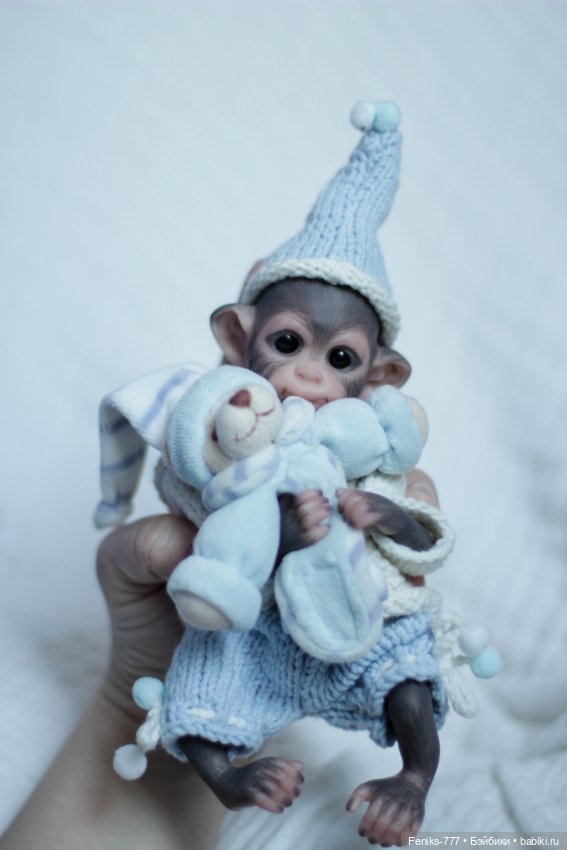 Mini Baby monkey — Куклы реборн (фото 2)