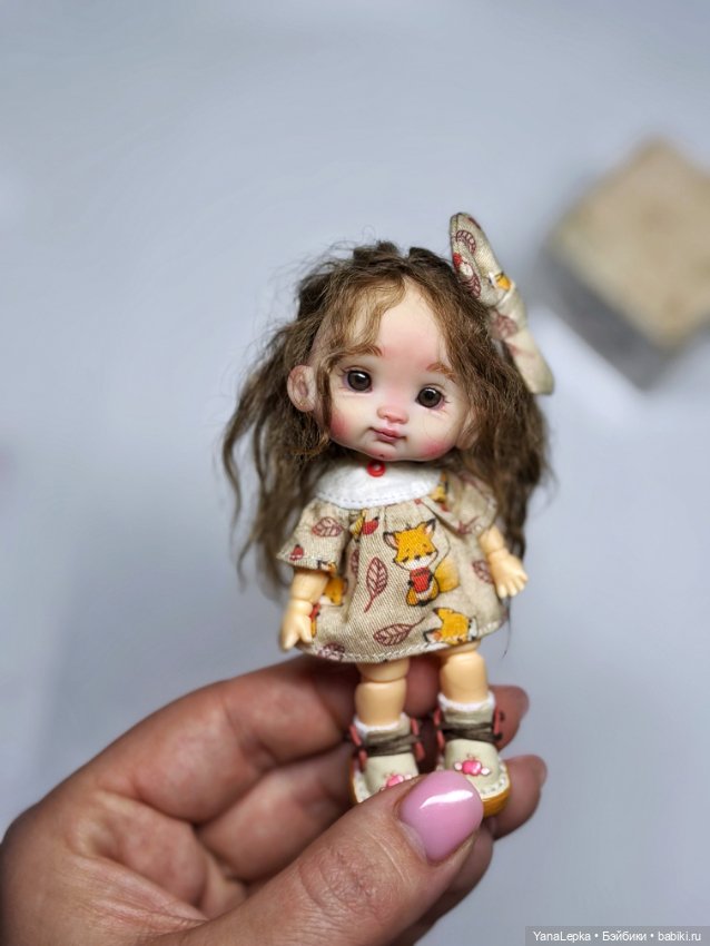 Малышка мини ob11 — Авторские куклы (фото 2)