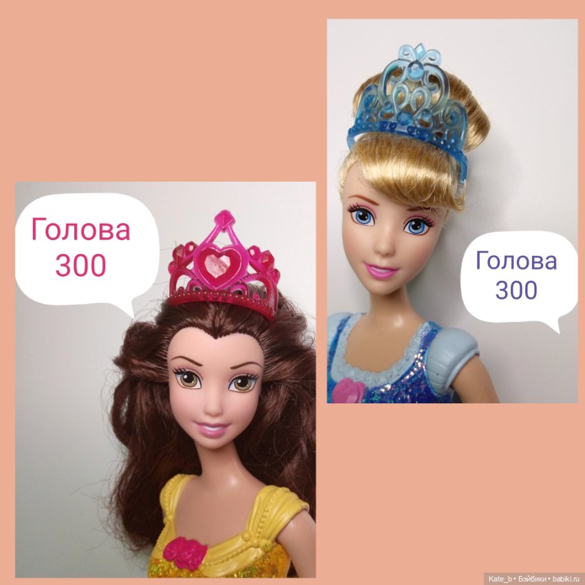 Голова барби, Дисней 2 — Тела и головы для кукол (фото 4)