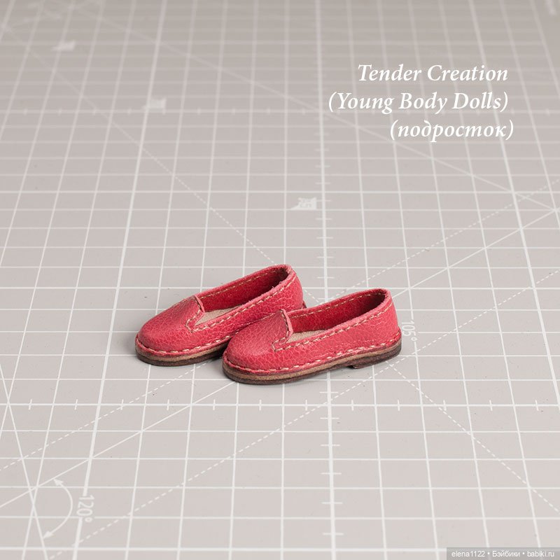 Лоферы для Tender Creation (Young Body Dolls) (подросток) (фото 2)