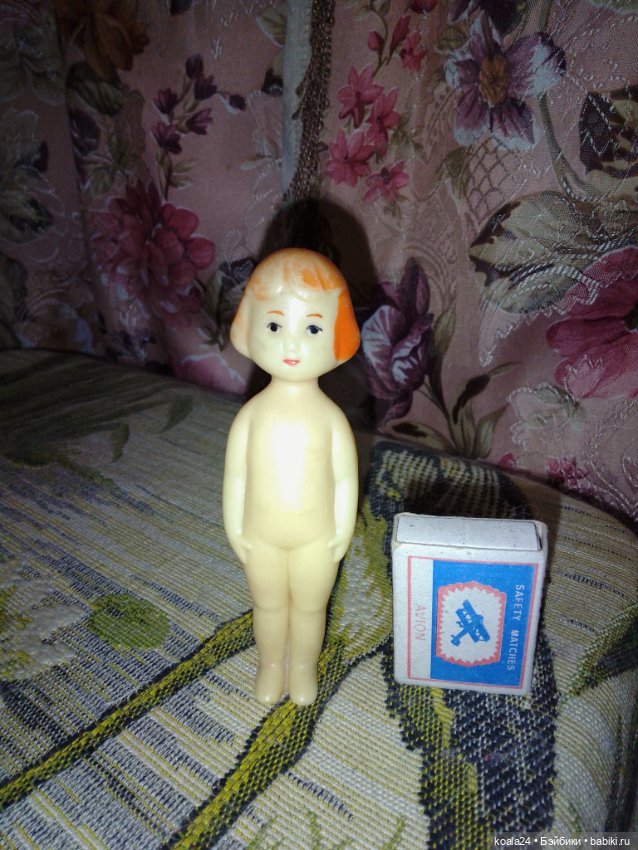 Кукла, пупсик СССР колкий пластик ??? целлулоид (фото 7)