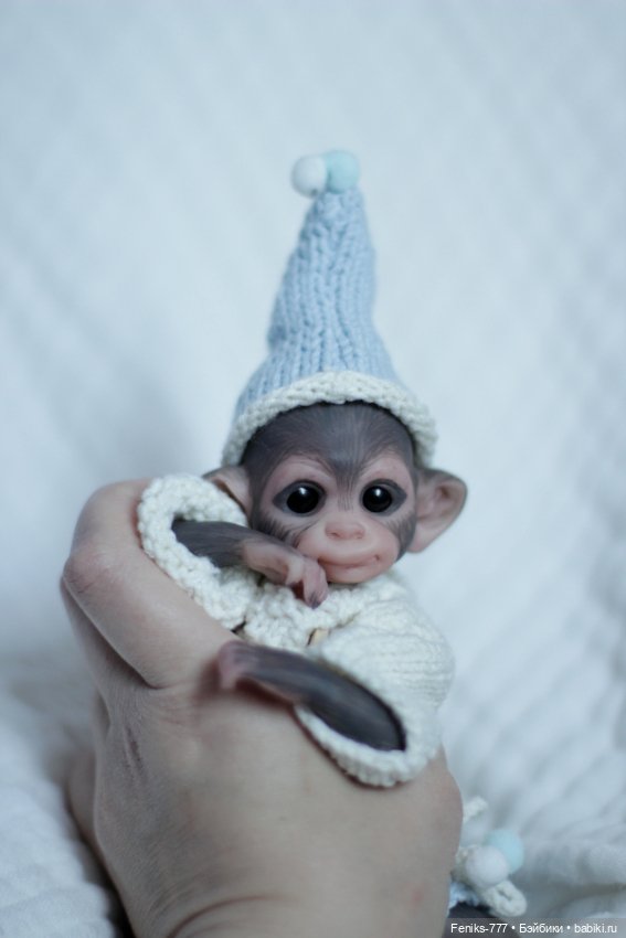 Mini Baby monkey — Куклы реборн (фото 3)
