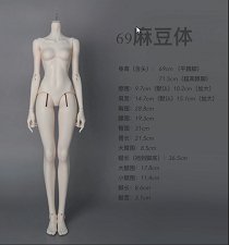 Fanff model 69 тело — Куклы BJD