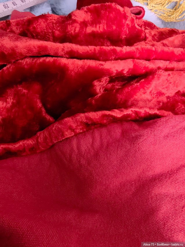 Плюш винтажный — Ткани