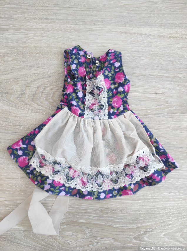 Платья для кукол СССР и современных (фото 7)