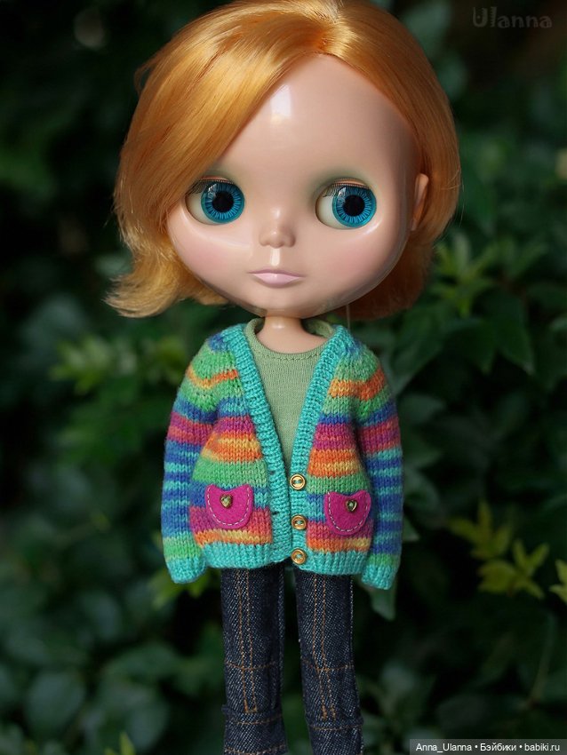 Кофточки с кармашками для нео блайз, neo blythe (фото 7)