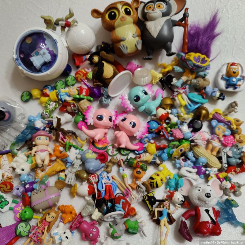Лот фигурок — Винтажные куклы и игрушки детства