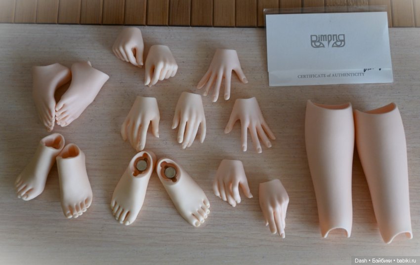 Тело Narae Bimong 41 cm fusion body с переходником для Минифи (фото 2)