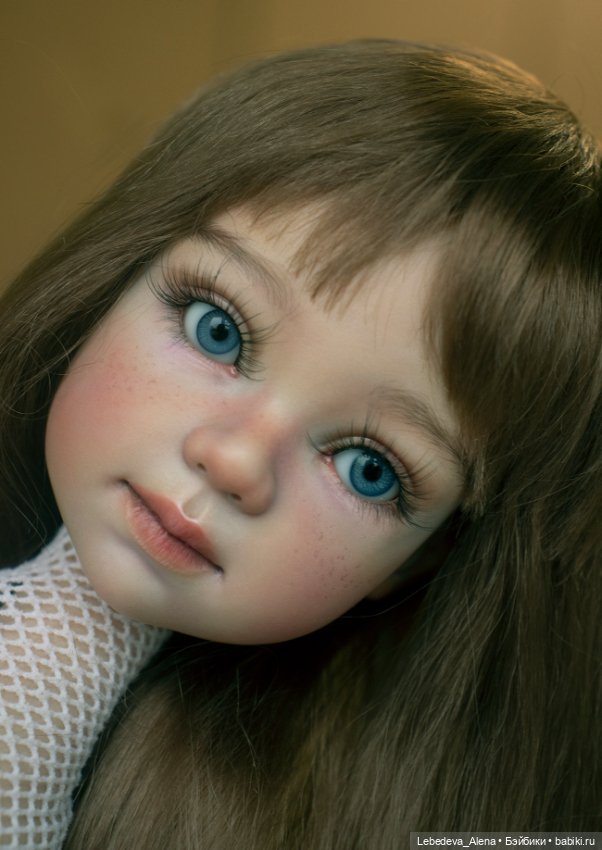 ООАК головушка Дианы ИК — ООАК (кастом куклы) (фото 2)