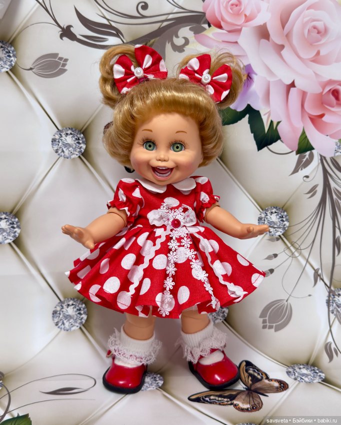 Платье для кукол Galoob Baby Face (фото 5)