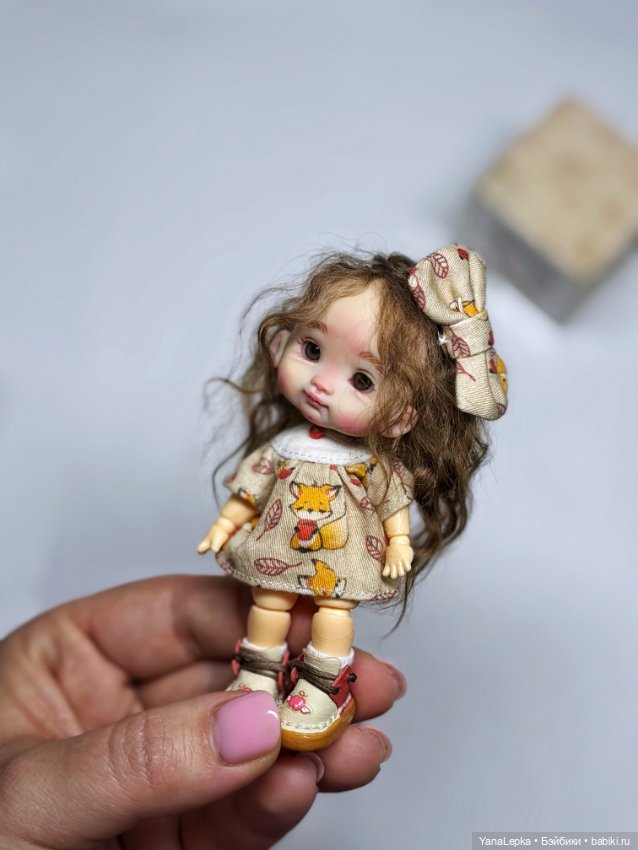 Малышка мини ob11 — Авторские куклы (фото 3)