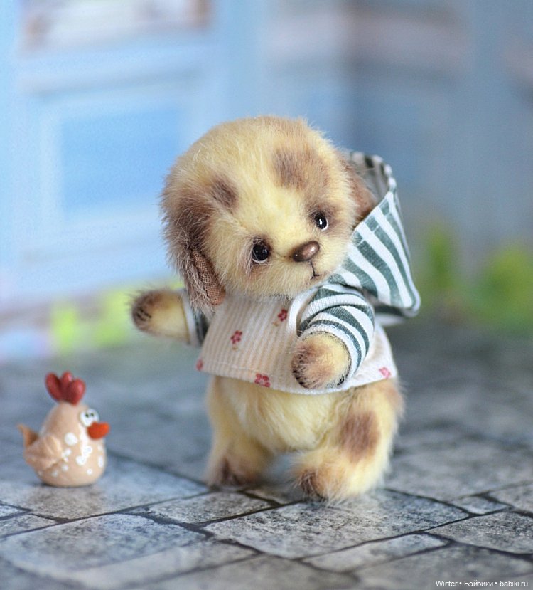 Щеночек Пиксель — Авторские игрушки (фото 2)