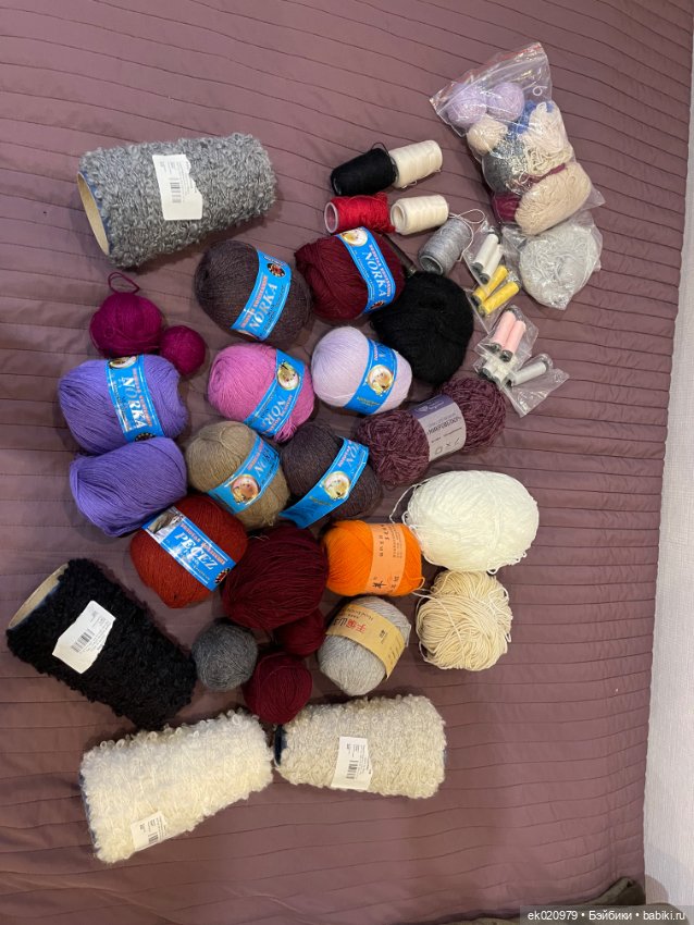 Большой лот пряжи — Другие аксессуары для кукол (фото 4)