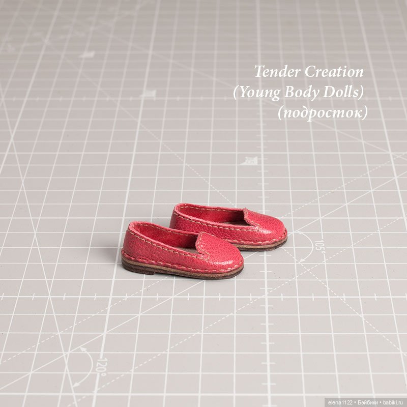 Лоферы для Tender Creation (Young Body Dolls) (подросток)