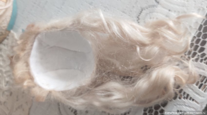 Парик для антикварной куклы (фото 2)