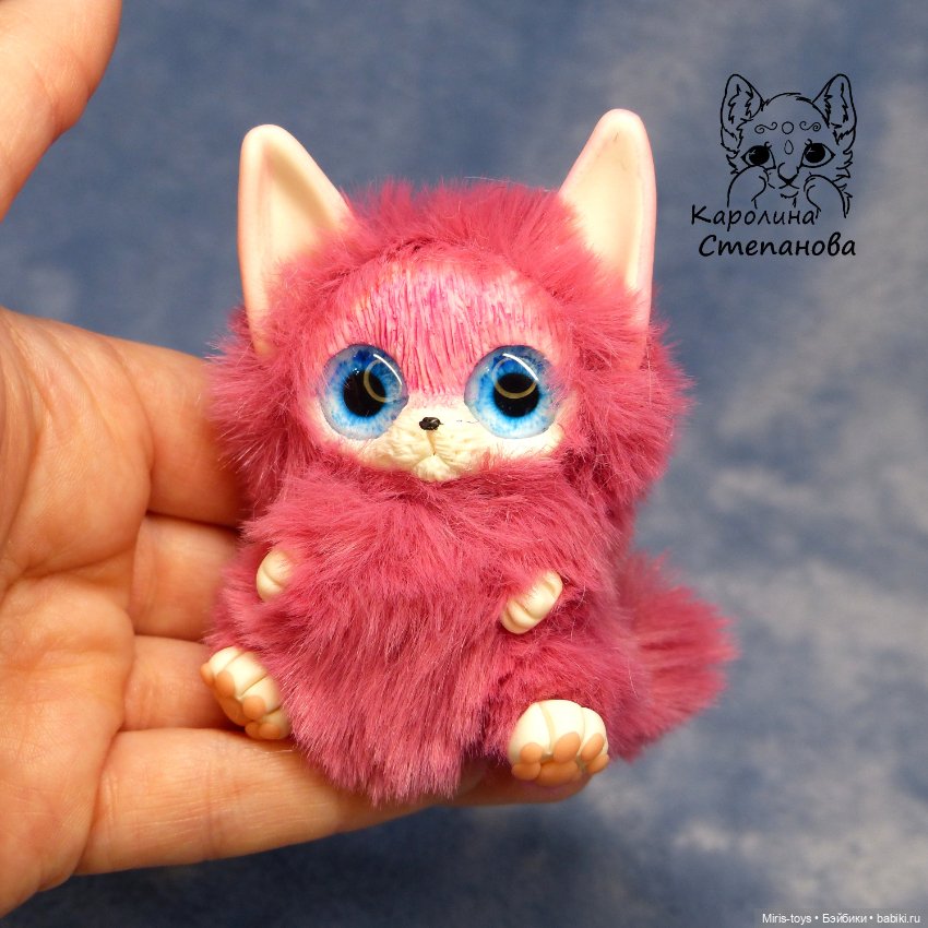 Котенок Арбузик — Авторские игрушки (фото 4)