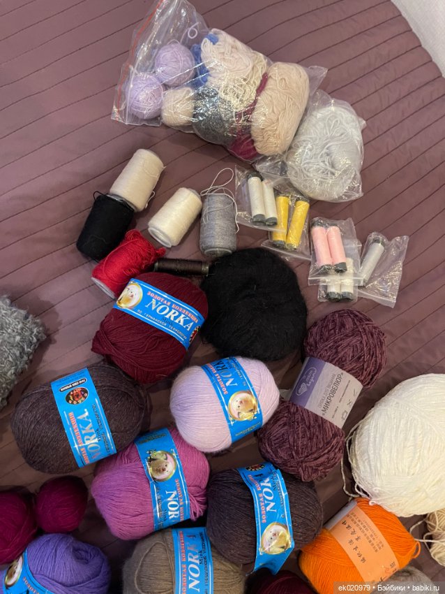 Большой лот пряжи — Другие аксессуары для кукол (фото 5)