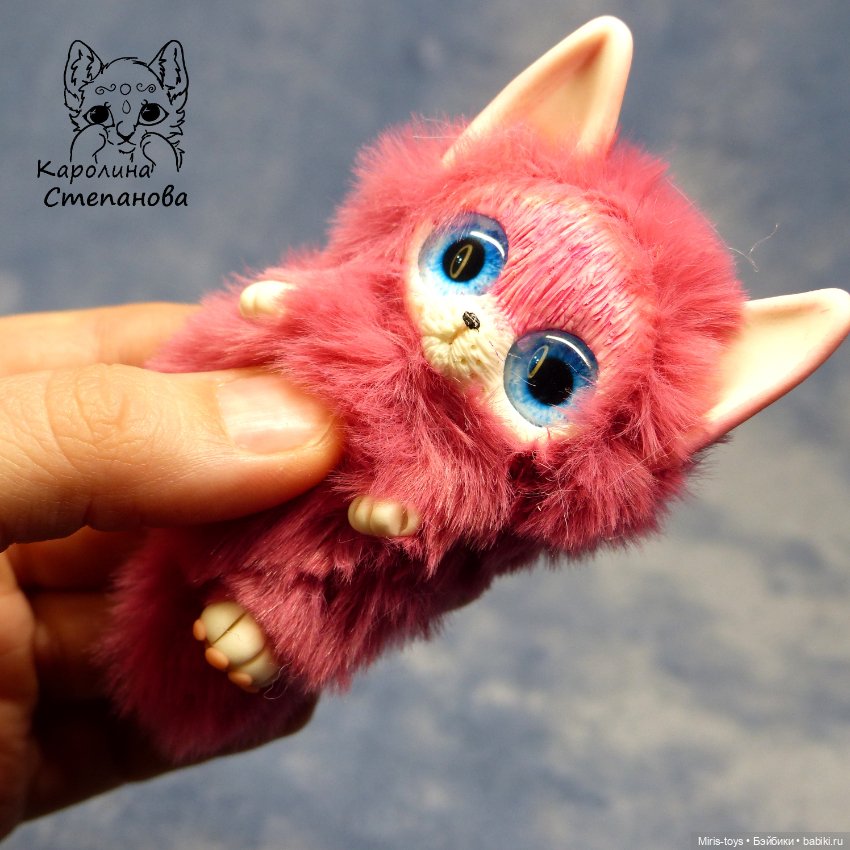 Котенок Арбузик — Авторские игрушки (фото 2)