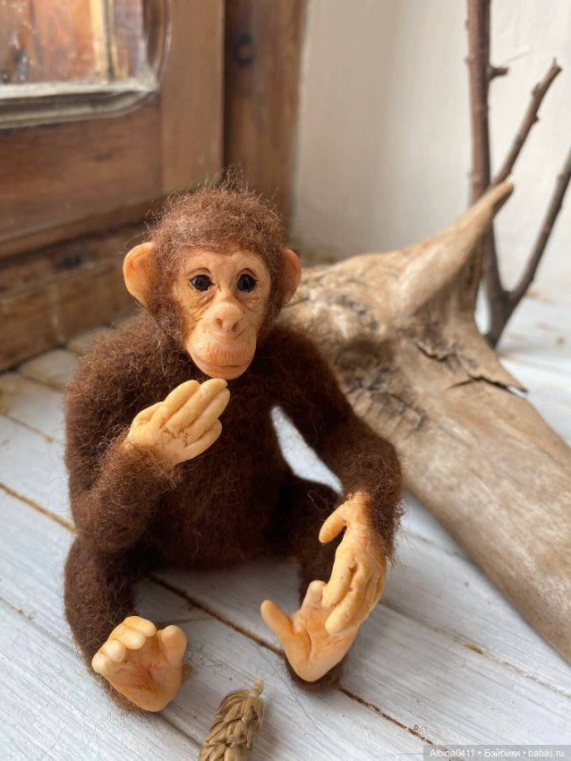 Обезьяна — Авторские игрушки