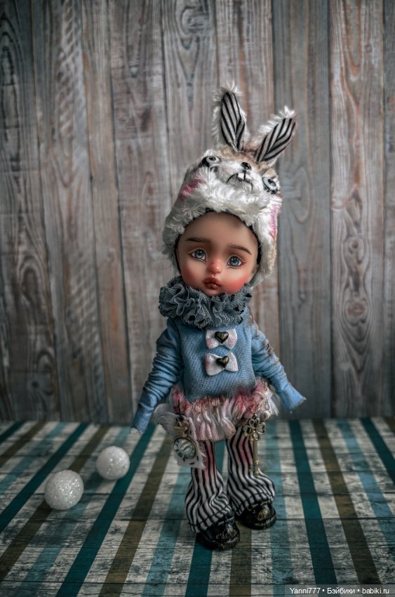 ООАК Кролик по мотивам Алисы