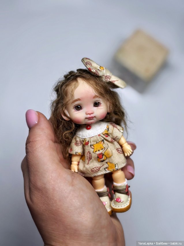 Малышка мини ob11 — Авторские куклы (фото 4)