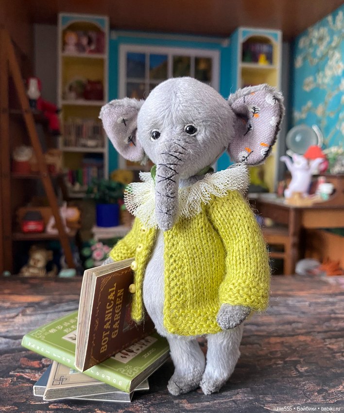 Слоник "Бабайкины детки" — Авторские игрушки (фото 4)