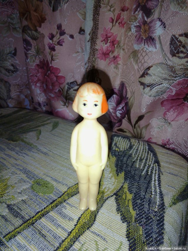 Кукла, пупсик СССР колкий пластик ??? целлулоид (фото 2)