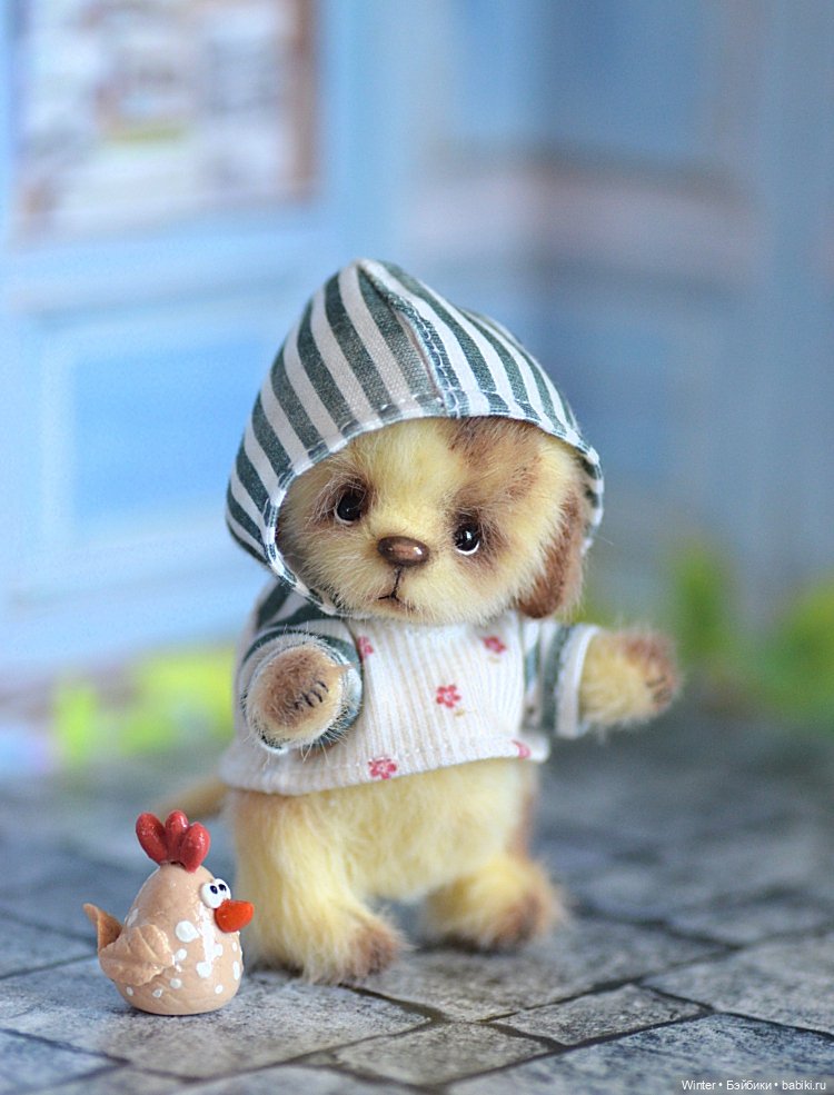 Щеночек Пиксель — Авторские игрушки (фото 3)