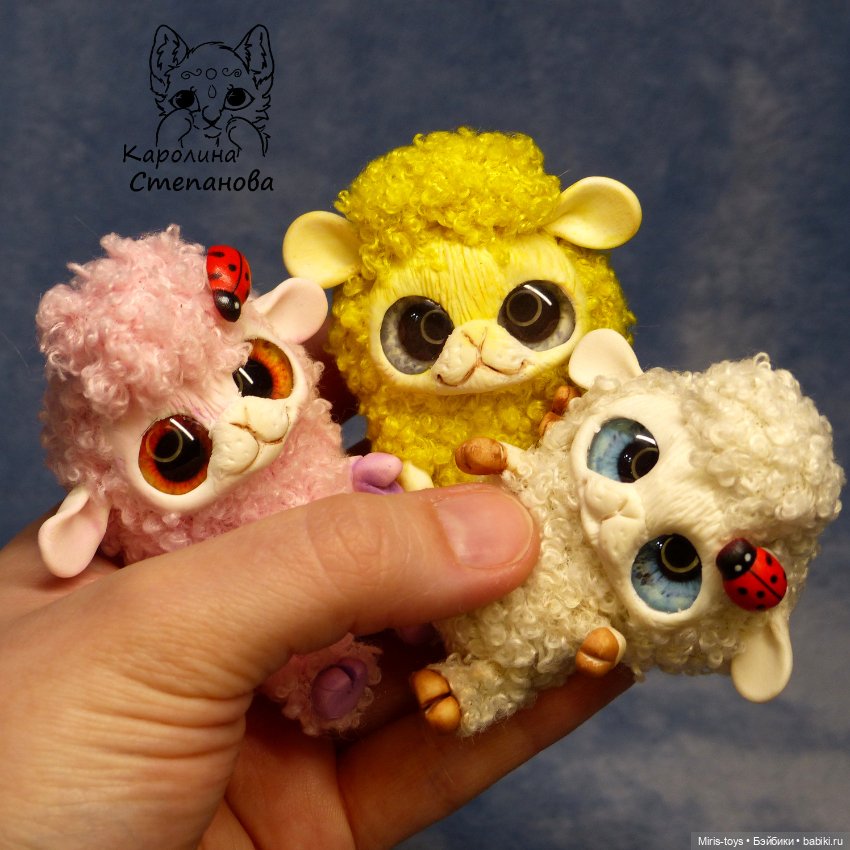 Веселые овечки — Авторские игрушки (фото 2)