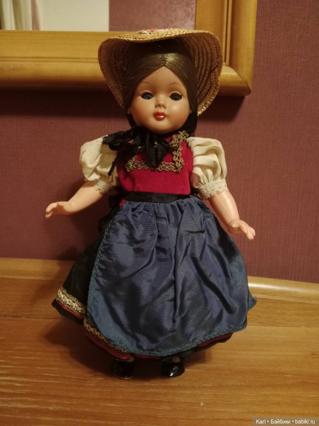 Винтажная целлулоидная кукла (фото 2)