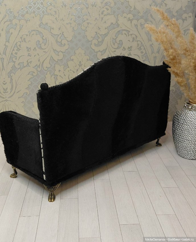 Мебель диван для кукол Paola Blythe integrity poppy mizi momoko barbie 1:6 (фото 4)