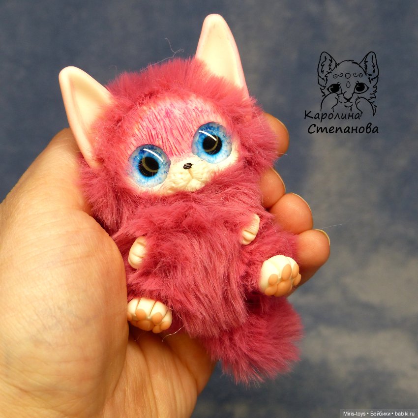 Котенок Арбузик — Авторские игрушки (фото 3)