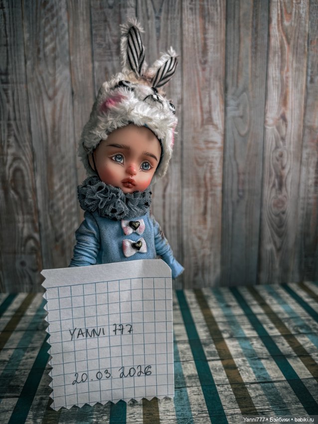 ООАК Кролик по мотивам Алисы (фото 5)