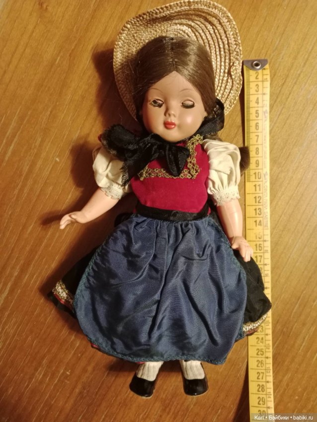 Винтажная целлулоидная кукла (фото 8)