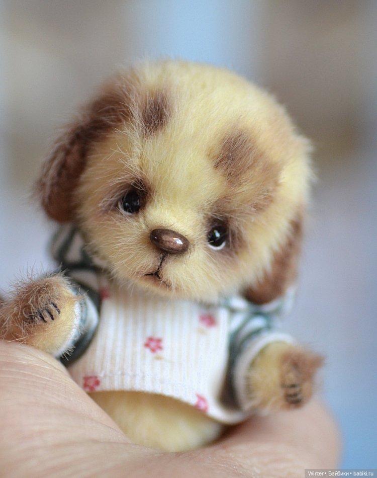 Щеночек Пиксель — Авторские игрушки (фото 4)