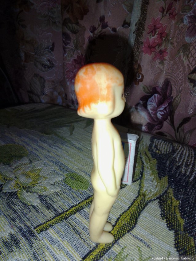 Кукла, пупсик СССР колкий пластик ??? целлулоид (фото 5)