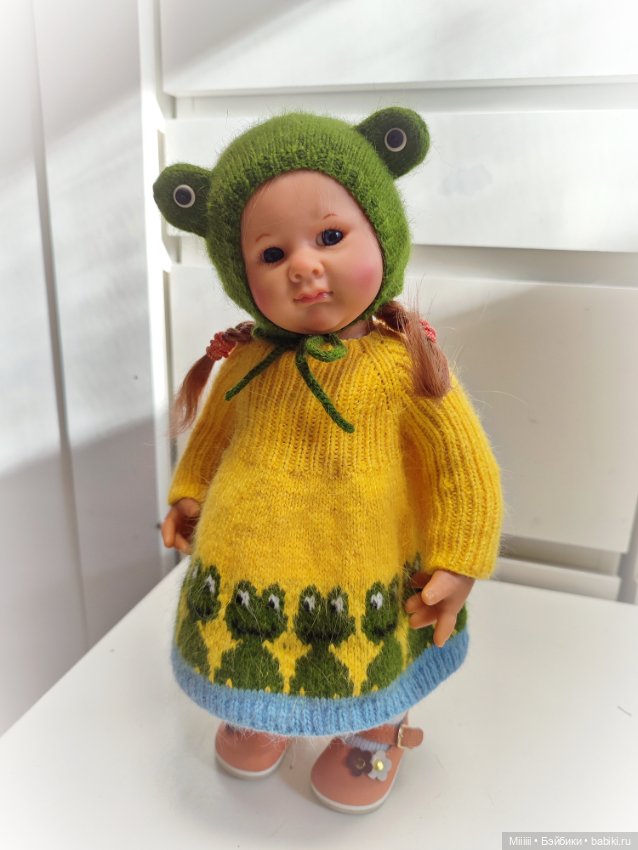 Комплект Лягушка 2 для кукол Вихтель Wichtel