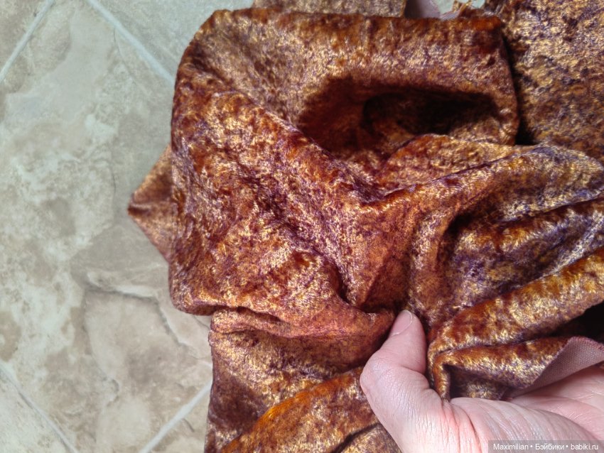 Винтажный плюш редкого окраса (фото 4)