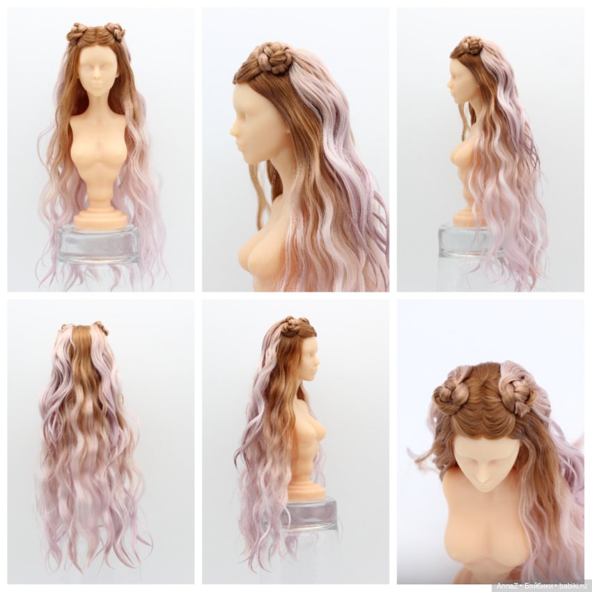 Парики для BJD на ЗАКАЗ (фото 7)