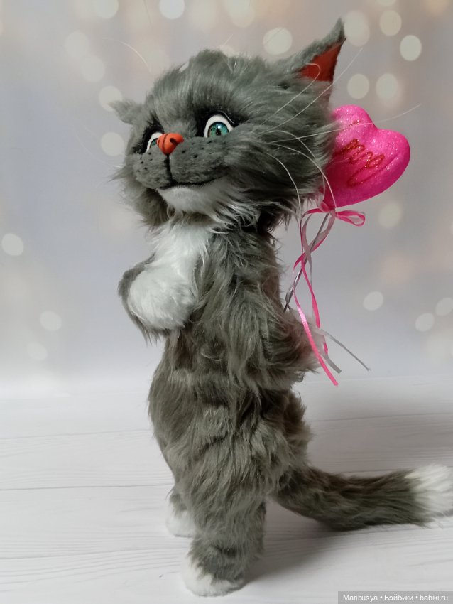 Котёнок с сюрпризом — Авторские игрушки (фото 3)